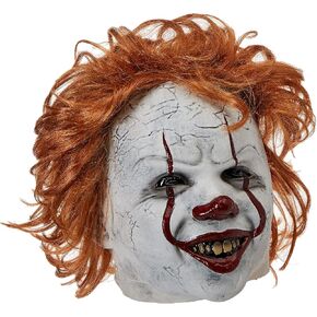 Rubies IT Movie Chapter 2 Adult Pennywise Overhead Latex Mask Adult Costume