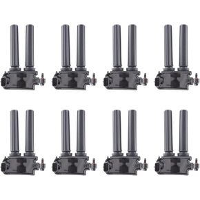 BESUTO Ignition Coil Pack compatible with V6 3.5 Honda Accord Odyssey EX-L Pilot Ridgeline, Acura RL TL TSX 2009 2010 2011 2012 2013 3.7L 3.5L, Set of 6