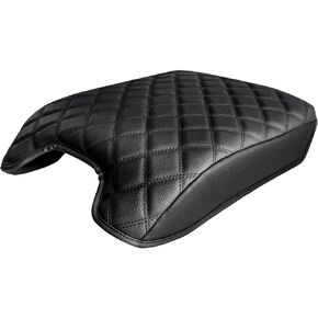 Center Console Cover - Premium Armrest Protector with Durable Material and Perfect Custom Fit Compatible with 2015-2023 Ford F150 F250 F350 F450 Expedition (Diamond Double line)
