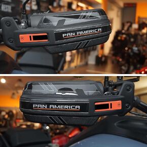 Labelbike - حماية الملصقات ثلاثية الأبعاد ، يدوي الدراجات النارية المتوافقة مع Harley Davidson Pan America 1250 و 1250 Special 2020-2022 إصدار Orange