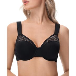 Minimizer Bras for Women Full Coverage Plus Size T-Shirt Bra with Underwire Support for Heavy Breast in Kuwait