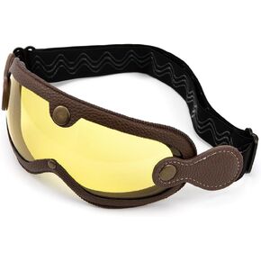 Motorcycle Goggles Anti UV Safety Goggles Anti Scratch Dustproof Motorbike Glasses for Riding Climbing Skiing