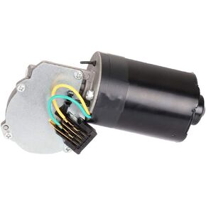 Roadfar Wiper Wiper Motor Plat Pat For 2000-2001 Volkswagen Jetta ، 2000-2001 Volkswagen Golf ، 1995-2002 Volkswagen Cabrio ، 1993-2003 Volkswagen Eurovan ، 43-1835 ، AA1431835 ، CRW431835