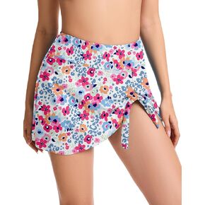 Soneven Women Swim Skirt with Tie Knot Tankini Swimsuit Bathing Suit Bottoms for Women