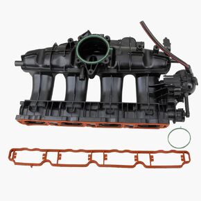 MITZONE Automotive Intake Manifold Compatible With Audi A4 A5 A6 Q5 2009-2017 2.0L L4