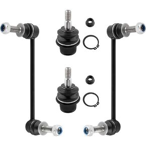 BOXI (Set of 4) Front Lower Ball Joints + Sway Bar End Links Fit for Chrysler 300 2005-2019 / for Dodge Challenger 2008-2019 Charger 2006-2019 Magnum 2005-2008 RWD | Replace K80823 K80822 K80996/K7469