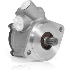 Power Steering Pump for Freightliner 60 DDA Century, Columbia, FLD & M2 Class, Detroit 60 series 14.0L Engine, Part# EV221615L101, 14-20741-000 (Left Rotation)