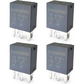 Automotive Relays 4 Packs 13502750 Relay, 5 Pins