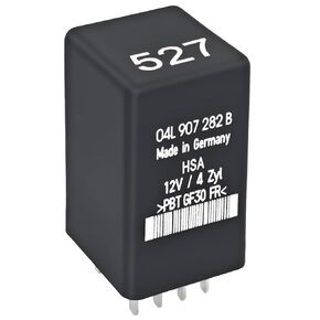 04L 907 282B Relay 527 04L907282B Glow Plug Relay 04L 907 282B – 9-Pin Control Unit for Seat 1.6L/2.0L Engines - OEM Replacement for VW Group Models 8P, 8V, B7, B8, C7