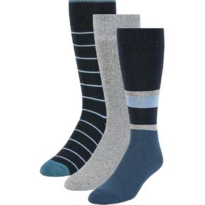 Ted Baker Men's 3 Pack Cushioned Crew Dress Socks in Kuwait