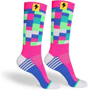 Cycling Socks for Men and Women - Breathable Crew Running Socks -Sport Sock Made for your Daily Exercise and Workouts