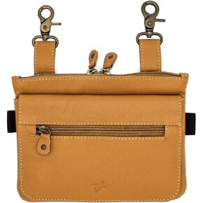 Leather Waist Bags, Black Hip waist Belt Bag,Crossbody Bags Clipon Fanny Pack, Made in Pakistan