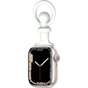 Compatible with Apple Watch Fob Strap 38/40mm,series 9/Ultra 2/SE/8/7/6/5/4/3/2/1 Nurse Watch Band with Pin-On Brooch iWatch Series