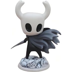 6.5 Inch Home Decor Cartoon Dolls, Car Dashboard Decorations Cute Game Dolls Hollow Knight Statue, White or Dark (Black/Grey/Blue) Color Family