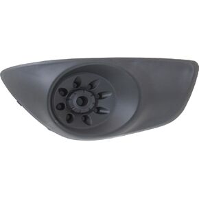 For Hyundai Santa Fe 2010 2011 2012 Fog Light Cover Assembly Passenger Side | Front | Plastic | Textured Black | Replacement For HY1039119 | 615343713786, 865142B700