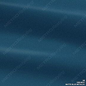 3M 1080 M227 Matte Blue Metallic 5ft x 10ft (50 قدم/قدم)