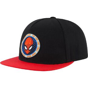 مفهوم قبعة Marvel Spider-Man Snapback ، قبعة بيسبول للبالغين مع حافة مسطحة