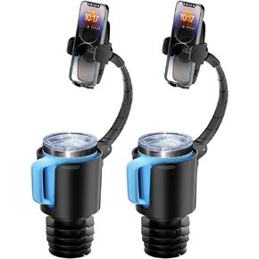 حامل أكواب JOYTUTUS حامل هاتف للسيارة، [رقبة معقوفة طويلة وسميكة] حامل أكواب للهاتف الخلوي، حامل هاتف خلوي للسيارة متوافق مع iPhone وSamsung وجميع الهواتف الذكية in Kuwait