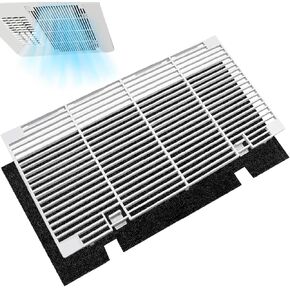 Twidec/RV A/C Ducted Air Grille Duo-Therm Air Conditioner Grille Replacement with Air Filter Fit for Dometic 3104928.019 RV Accessories