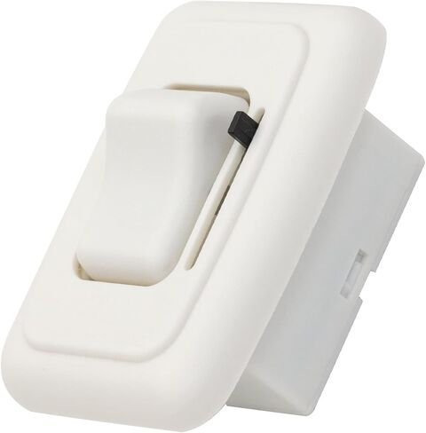 12 Volt DC Dimmer Switch with High-Side Dimmer RV Dimmer Switch for RV/Auto/Truck/Marine (White, 2 Pcs) in Saudi Arabia