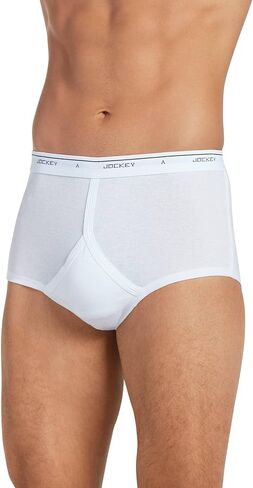 Jockey Men's Underwear Classic Full Rise Brief - 12 Pack in Kuwait
