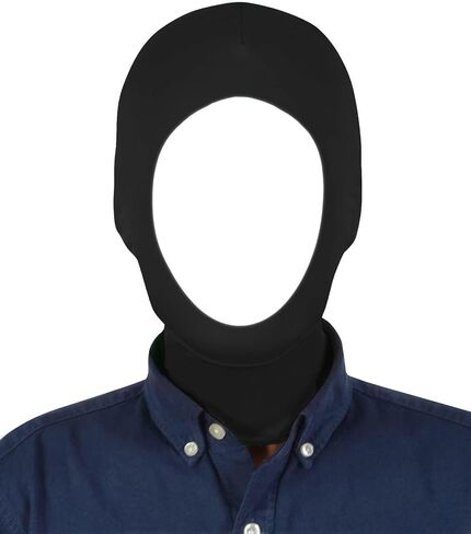 ATHX Men's and Women's Spandex Costume Open Face Mask Halloween Cosplay Stretchy Hood Mask in Saudi Arabia