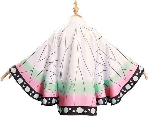 Kids Kimetsu Tanjirou Nezuko Giyuu Cape Cloak Cosplay kimono Cardigan Top Jacket in Saudi Arabia