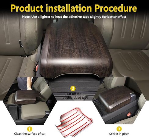 Car Armrest Seat Box Cover Compatible with Land Rover Defender 90 110 130 2020-2024 Protector Center Console Lid Protector Cover Armrest Box Cover in Saudi Arabia