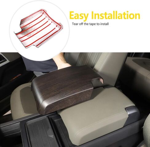 Car Armrest Seat Box Cover Compatible with Land Rover Defender 90 110 130 2020-2024 Protector Center Console Lid Protector Cover Armrest Box Cover in Saudi Arabia
