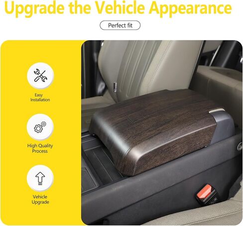 Car Armrest Seat Box Cover Compatible with Land Rover Defender 90 110 130 2020-2024 Protector Center Console Lid Protector Cover Armrest Box Cover in Saudi Arabia