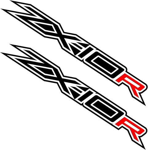 ZX-10R Sticker Decals,Motorcycle Car Decal Vinyl Stickers Compatible with Kawasaki Ninja ZX-10R ZX10R 2016 2017 2018 2019 2020 2021 (Black and Blue) in Saudi Arabia