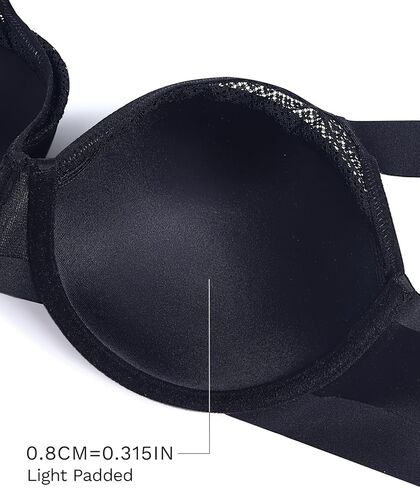 Minimizer Bras for Women Full Coverage Plus Size T-Shirt Bra with Underwire Support for Heavy Breast in Kuwait