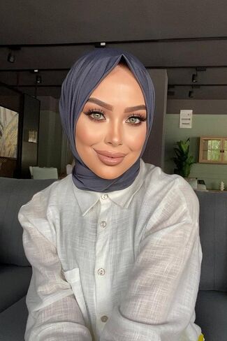 Instant Hijab Scarf for Women – Soft, No-Iron, No-Pins, Ready-to-Wear Hijab – Stretchy & Lightweight Polyester Fabric in Saudi Arabia
