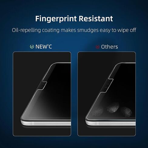 NEW'C [2 Pack Designed for Samsung Galaxy Tab A9 8.7 Inch Screen Protector Tempered Glass, Bubble Free, Ultra Resistant in Saudi Arabia
