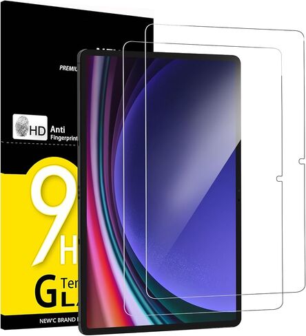 NEW'C [2 Pack Designed for Samsung Galaxy Tab A9 8.7 Inch Screen Protector Tempered Glass, Bubble Free, Ultra Resistant in Saudi Arabia