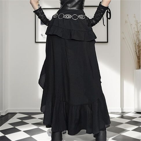 Gothic Skirts for Women Punk Rave Y2k Emo Fairy Grunge Goth Steampunk in Kuwait