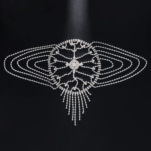 أغطية رأس الحجر الراين Cap عتيقة Crystal Head سلسلة الزفاف زفاف الشعر مجوهرات Gatsby المرأة in Kuwait