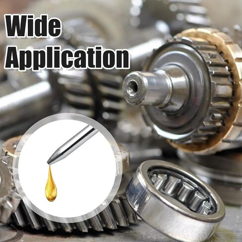 6 Pack Grease Needle Nozzle - Narrow Needle Dispenser with 1/8" NPT Threads - Bearing Grease Injector Needle for Small and Confined Spaces in Saudi Arabia