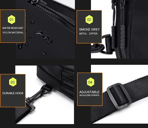 Small Initial Crossbody Bag for Girls, Cute Trendy Travel Sling Fanny Pack for Women, Birthday Gifts for Teens in Saudi Arabia
