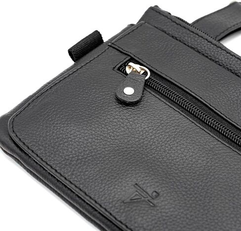 Leather Waist Bags, Black Hip waist Belt Bag,Crossbody Bags Clipon Fanny Pack, Made in Pakistan in Kuwait