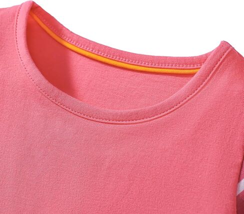 Toddler Girl Summer Short Sleeve Easter Dress Cotton Casual Jersey Shirt Playwear Applique Dress in Saudi Arabia