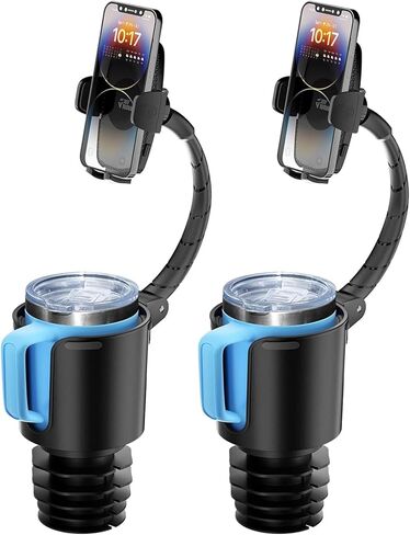 حامل أكواب JOYTUTUS حامل هاتف للسيارة، [رقبة معقوفة طويلة وسميكة] حامل أكواب للهاتف الخلوي، حامل هاتف خلوي للسيارة متوافق مع iPhone وSamsung وجميع الهواتف الذكية in Kuwait