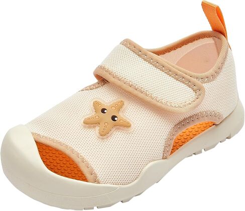 Balabala Toddler Girls Boys Sport Sandal, Kids Closed Toe Outdoor Water Sandals Non-slip Lightweight Beach Walking Shoes in Kuwait
