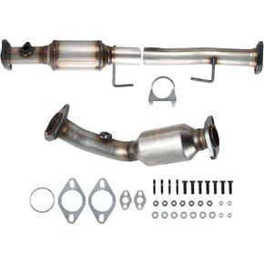 Catalytic Converter Kit Fornt & Rear Compatible with Toyota 4Runner 2000 2.7L Fit for Toyota 4Runner 1999-2002 3.4L