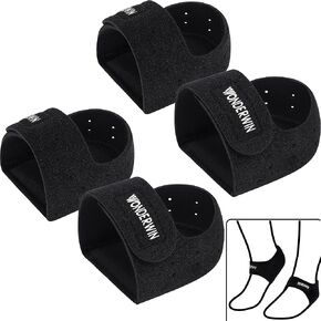 Plantar Fasciitis Gel Heel Protectors, Heel Cups for Women Men Heels Spur Pain Relief, Heel Inserts Pads for Achilles Tendonitis Dry Cracked Heel Support Cushion(Small, 2Pairs)