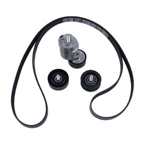 252122G760 2528125000 2528825001 Belt Tensioner and Idler Pulley V-Ribbed Belt Kit fit for Hyundai for Kia 2010-2016 2.0 L 2.4 L