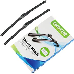 Type-G 20 "+20" Windshield Wipers Blades طوال الموسم ، ملاءمة عالمية لمعظم المركبات (حزمة 2)