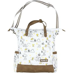 intimo الفول السوداني القابلة للتحويل totepack snoopy وحقيبة الظهر woodstock مع مقابض حمل وحزام الكتف الفو