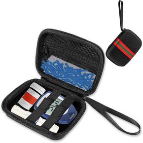 Diabetic Travel Case Tsa Approved, Insulin Travel Case Glucometer Case, Portable Glucose Monitor Case Storage Diabetic Supplies like Test Strips, Blood Glucose Monitor, Insulin Pen (Black)