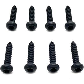 Region Offroad Sun Visor and Clip Torx Screws Compatible with Jeep Wrangler TJ 1997-2002 (8)